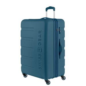 SWISSGEAR Signature Large Checked Spinner - Atlas Blue
