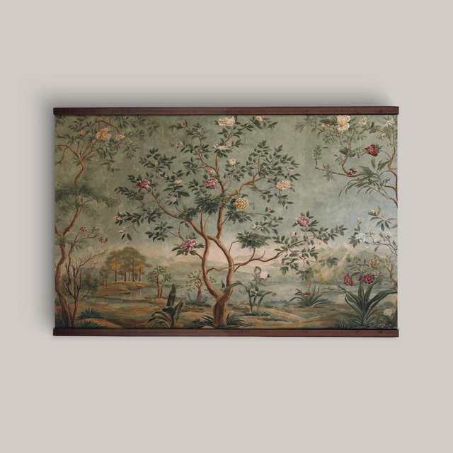 Tree of Life Chinoiserie Wall Tapestry – Extra Large Wall Art William Morris