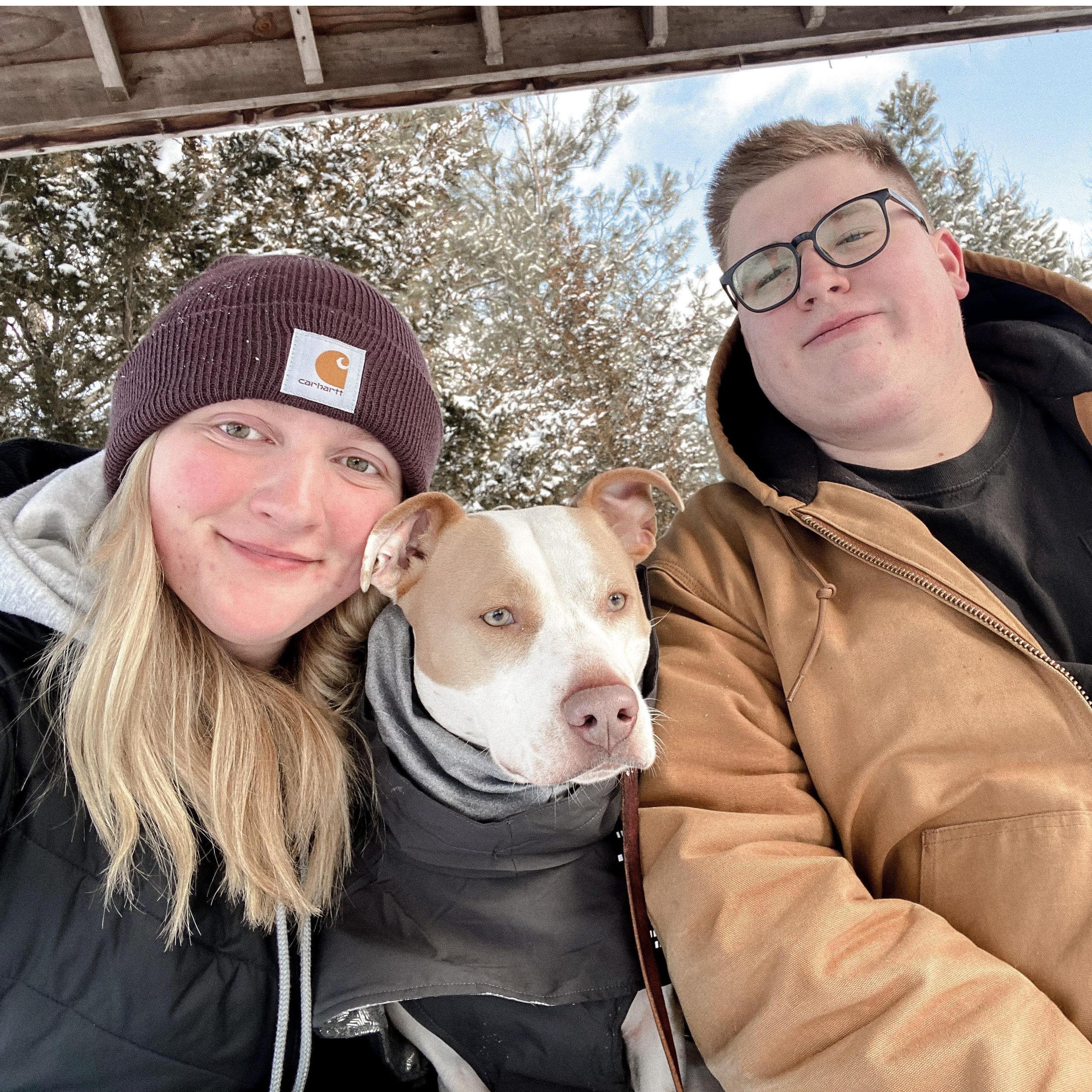 Hiking with May in Milford, MI (2020)
