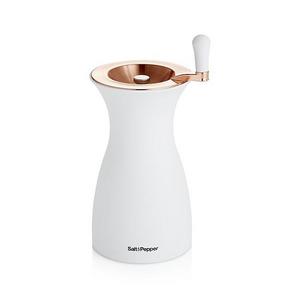 Rose Gold & White Salt Mill