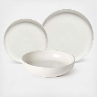 Pacifica 12-Piece Dinnerware Set with Pasta Bowl, Service for 4