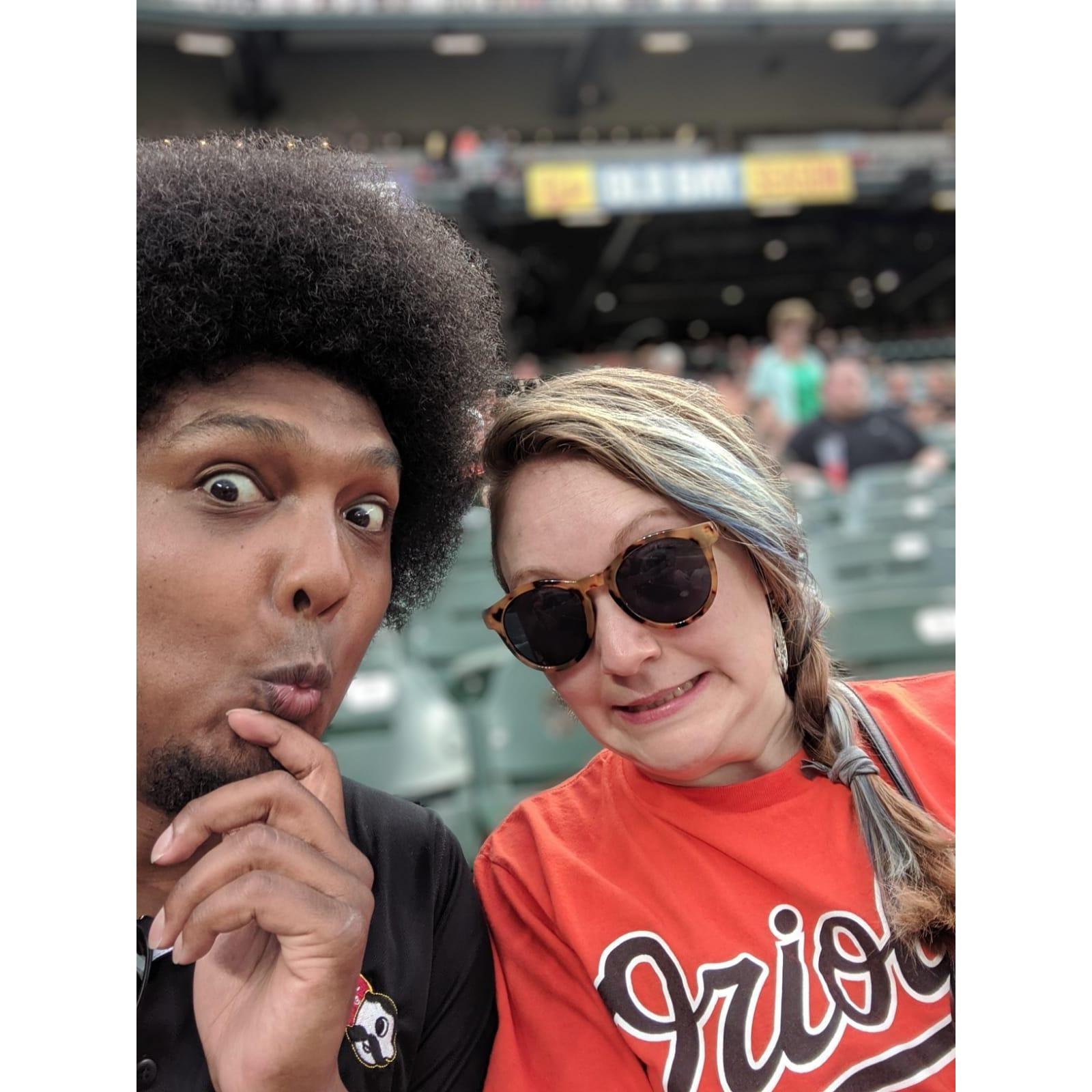 First Orioles game!