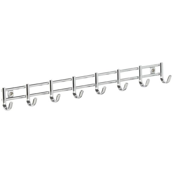 iDesign Axis 8-Hook Wall-Mounted Rack