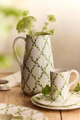 Vine Lattice Pitcher