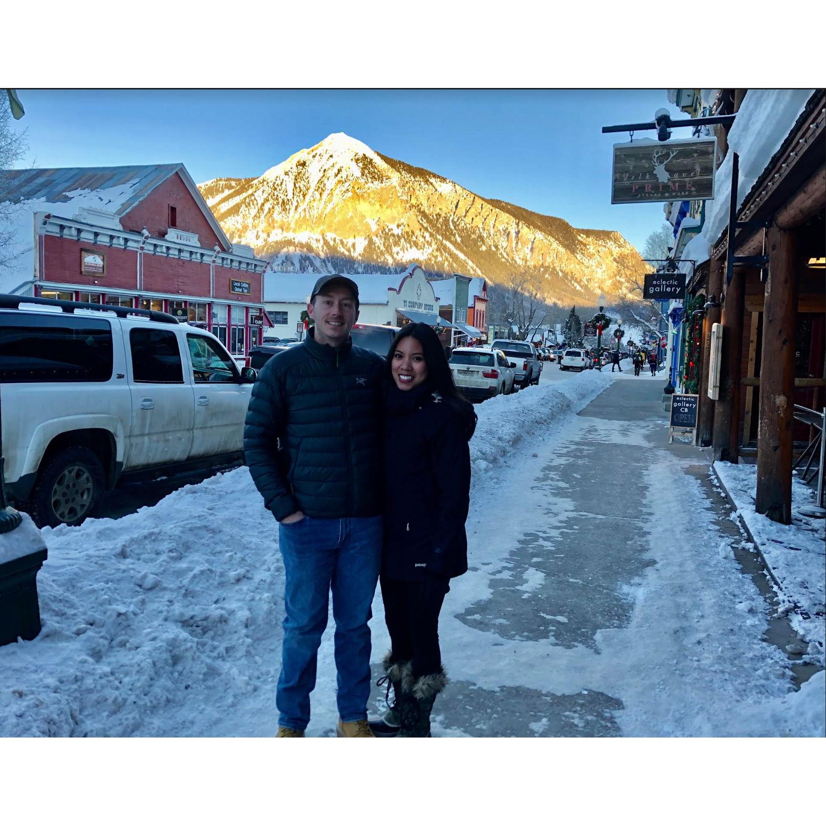 Enjoying Crested Butte, Mel's favorite mountain town