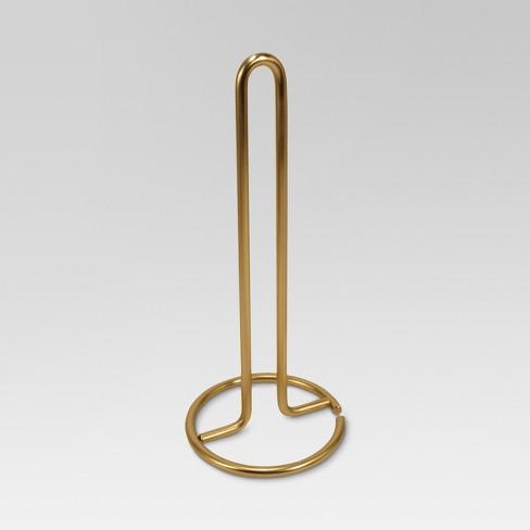 Gold-plated Paper Towel Holder - Threshold™