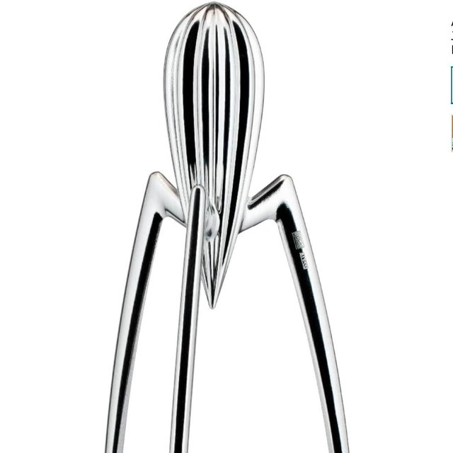 Alessi PSJS Juicy Salif Citrus Juicer, Aluminium, Mirror Polished