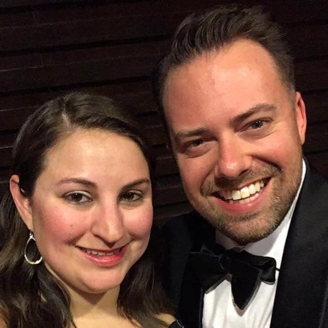 The night we got engaged - Margarita Ball, November 17, 2018