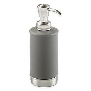 InterDesign® York Lotion Dispenser in Matte Grey