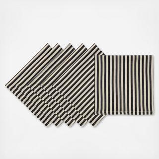 Petite Stripe Napkin, Set of 6