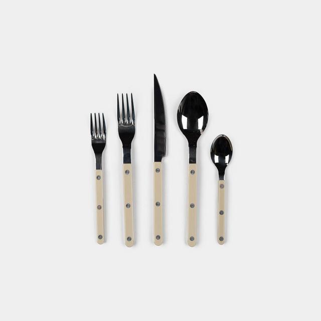 Bistrot Light Khaki Flatware - Set of 5