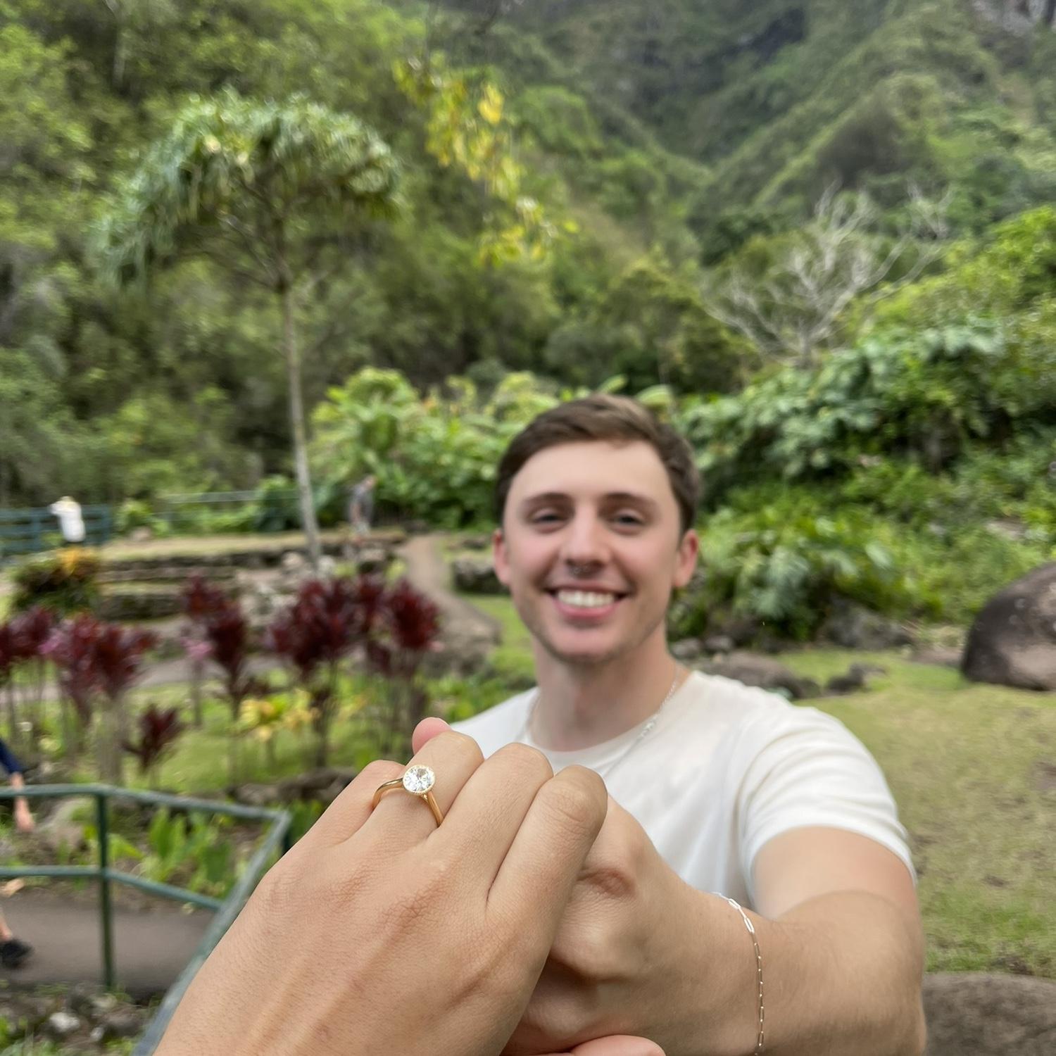 The photo we made our engagement "Facebook Official" with.