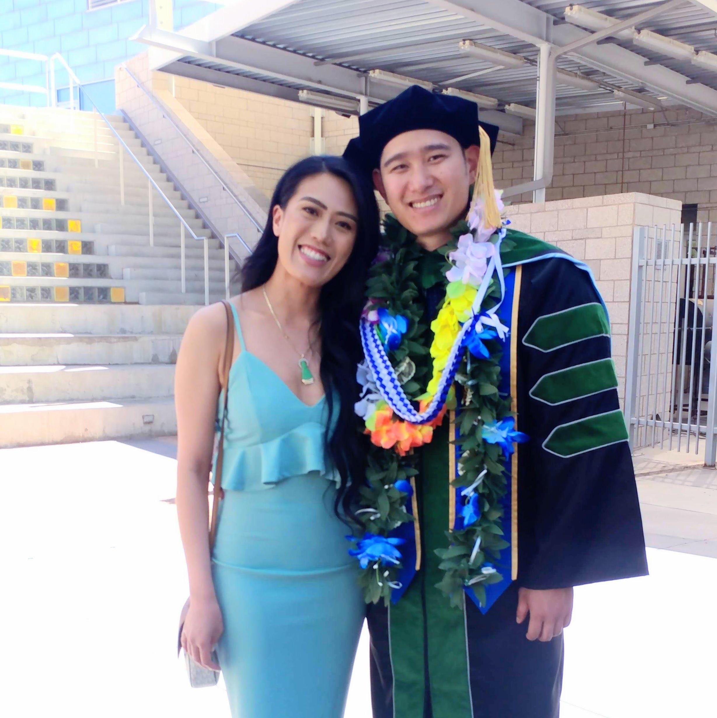 Mark's medical school graduation