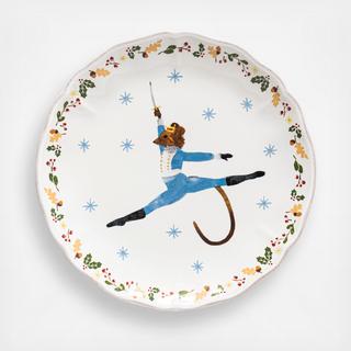 The Nutcracker Holiday Mouse King Salad Plate
