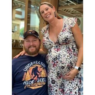 Pregnant with our boy, Hudson