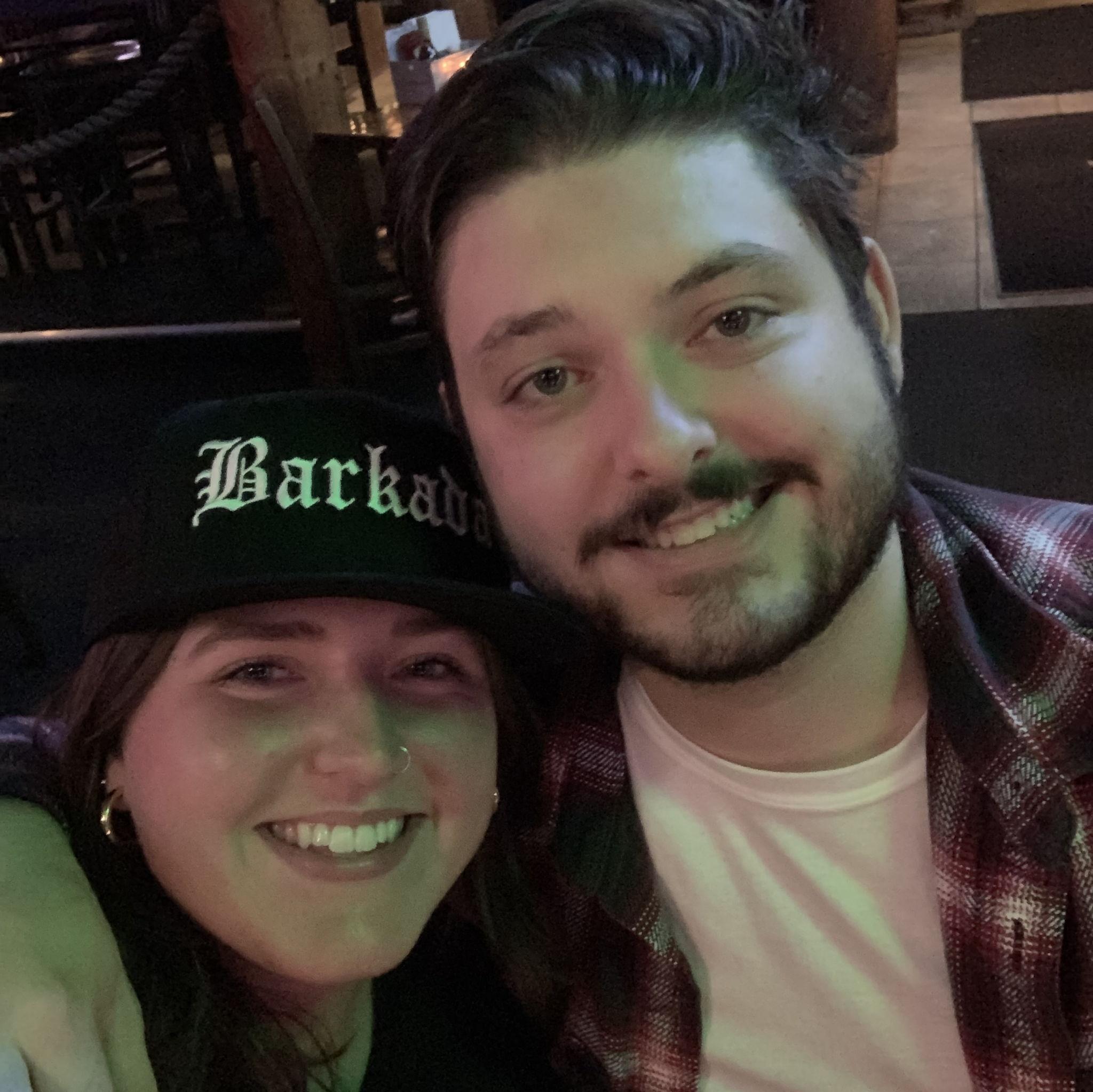Our first pic together — October 23rd, 2021
