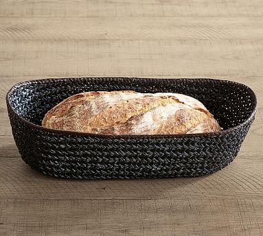 Braided Handwoven Bread Basket