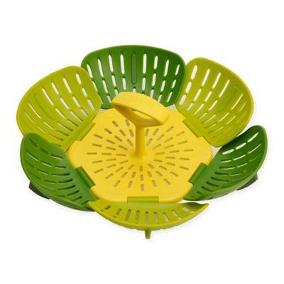 Joseph Joseph® Bloom™ Folding Steamer Basket in Green