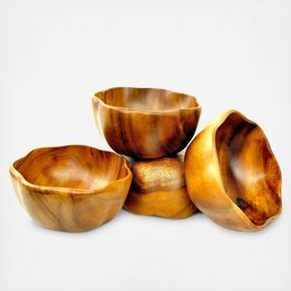 Round Flared Bowl, Set of 4