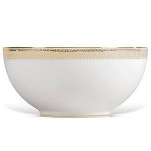 Vera Wang for Wedgwood "Vera Lace" Gold All Purpose Bowl