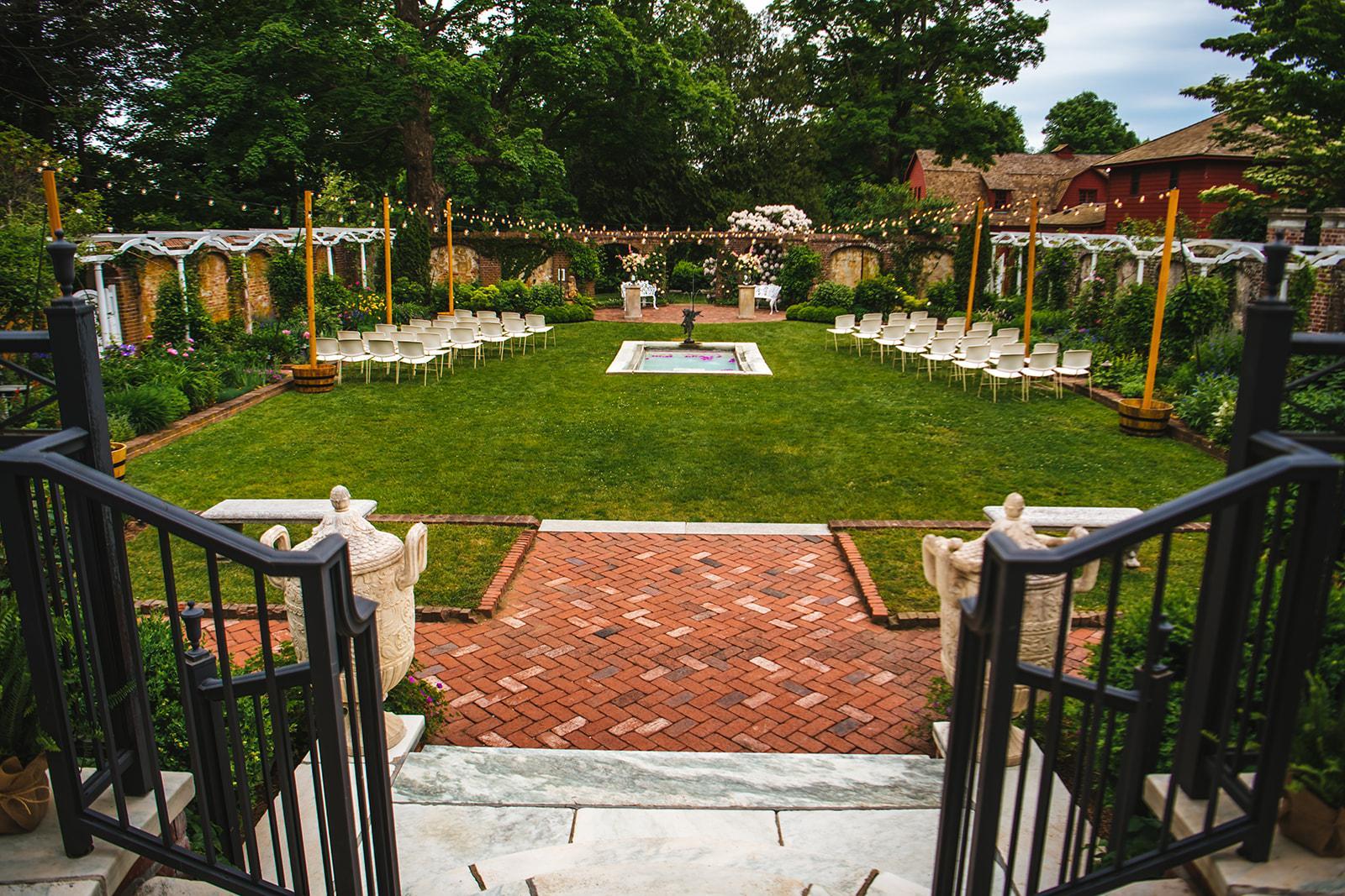 The Garden House at Keeler Tavern Museum | Wedding Venues | Cost, Reviews \u0026  Photos | Zola, image size:1600x1067