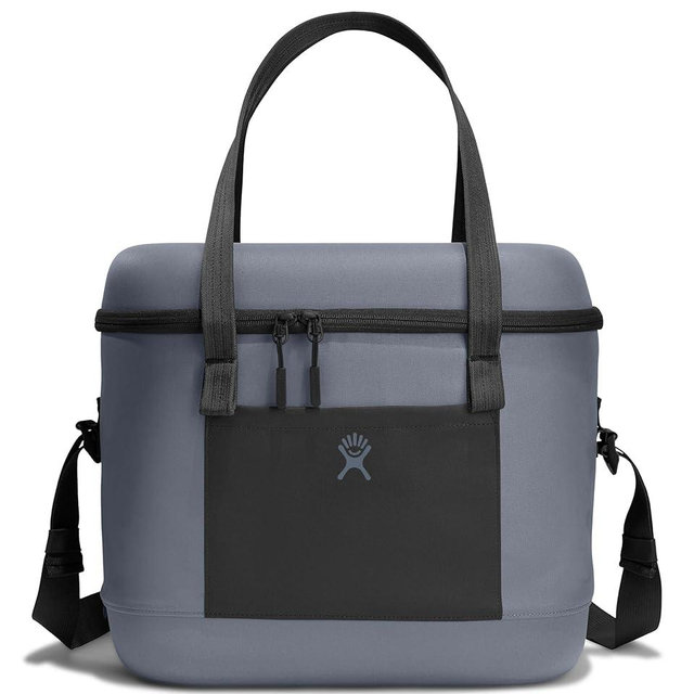 Hydro Flask Cooler Bag - Insulated Soft Lunch Bag - 20 L Capacity in Koala Gray and Black