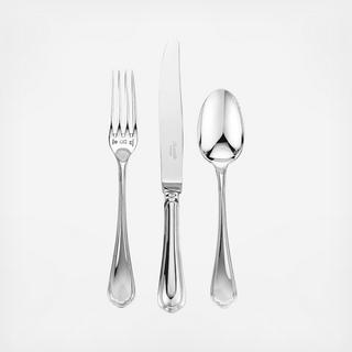 Spatours Silver Plated 5-Piece Flatware Set