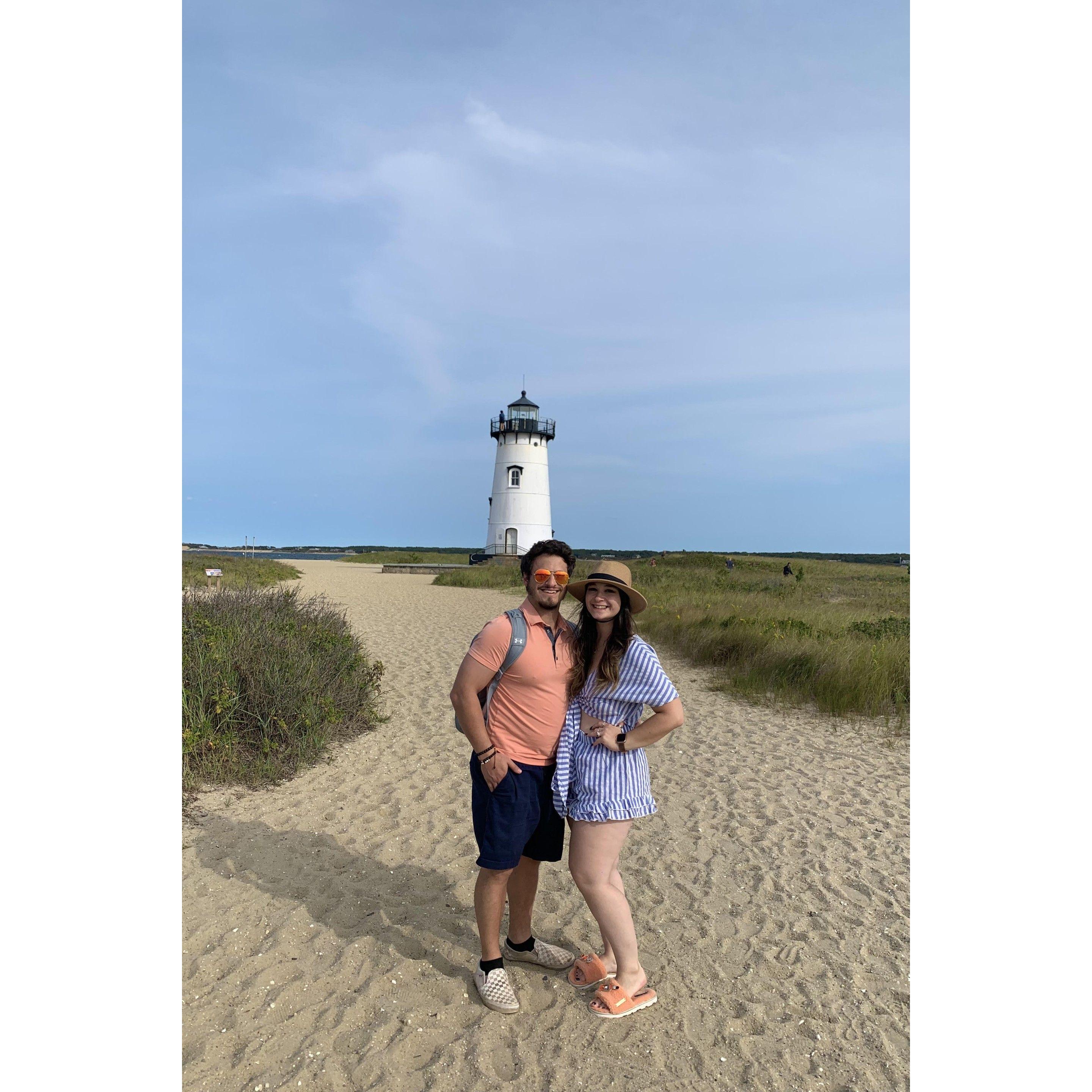 Lighthouse in Martha's Vineyard