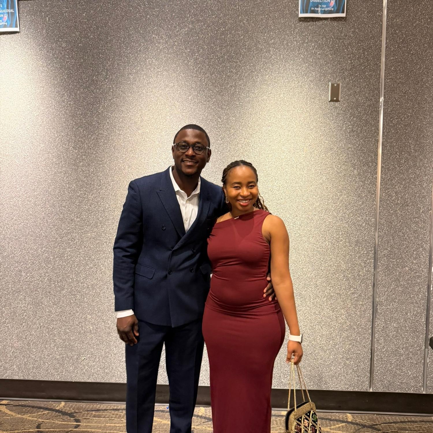 First official ceremony with Ebose's family.