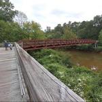 Parking Area & Trailhead for Clayton River Walk on the Neuse Greenway