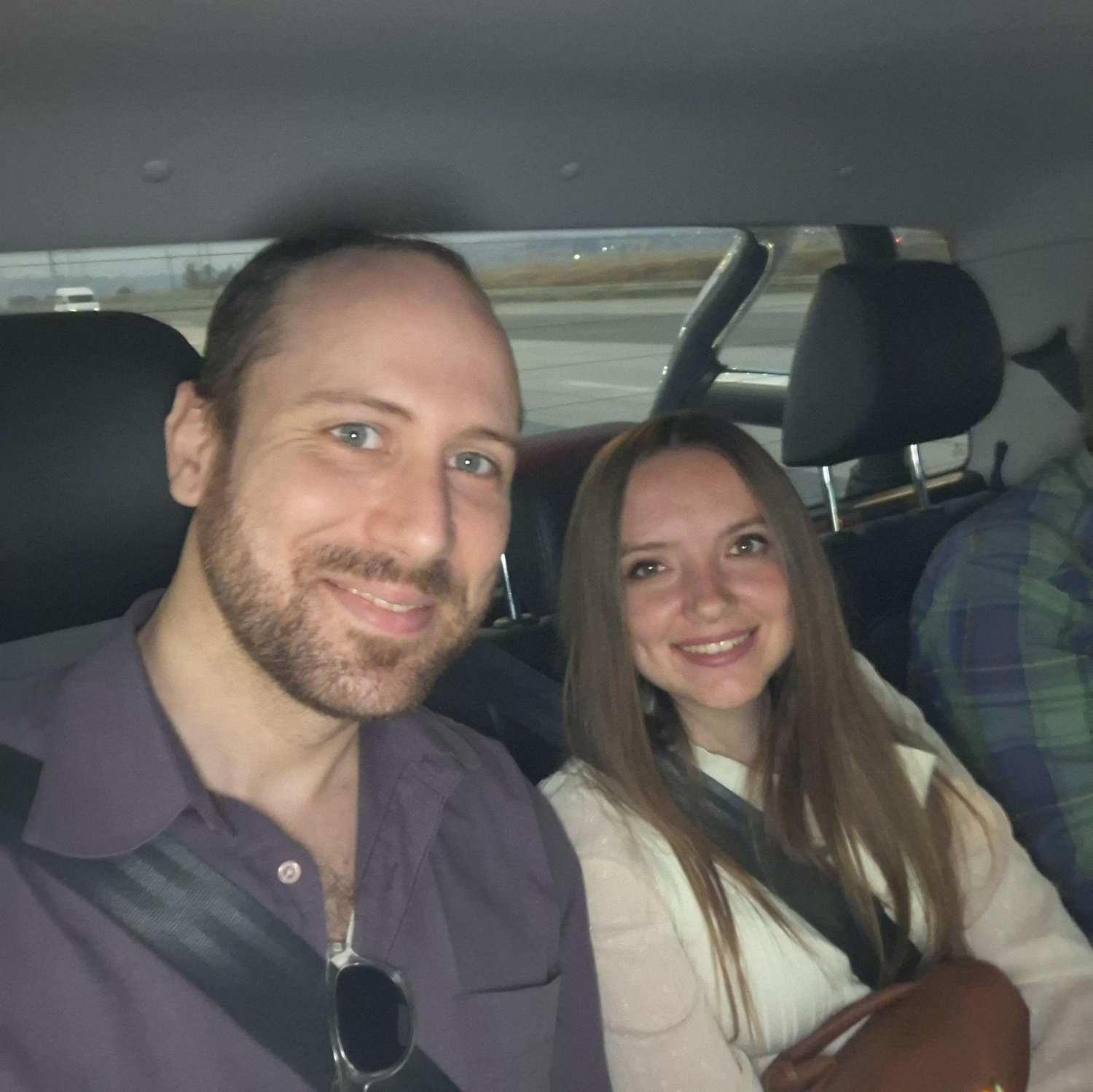 The first time we met in person, right after picking Nathan up from the O.R. Tambo International Airport in Johannesburg.