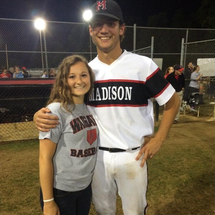 Senior year baseball season 2015. They went off to win states!