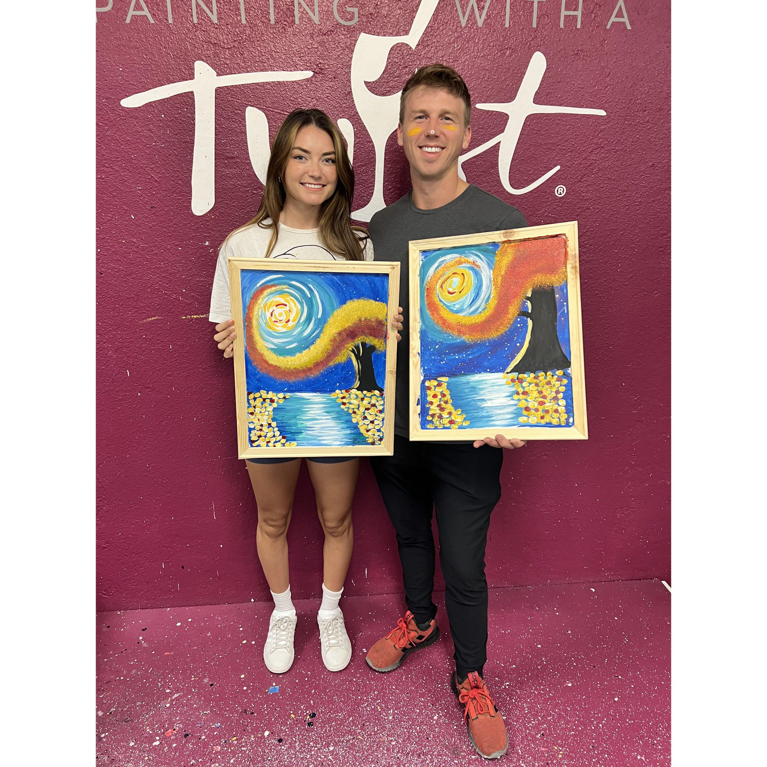 Paint n Sip for G's Bday 2024