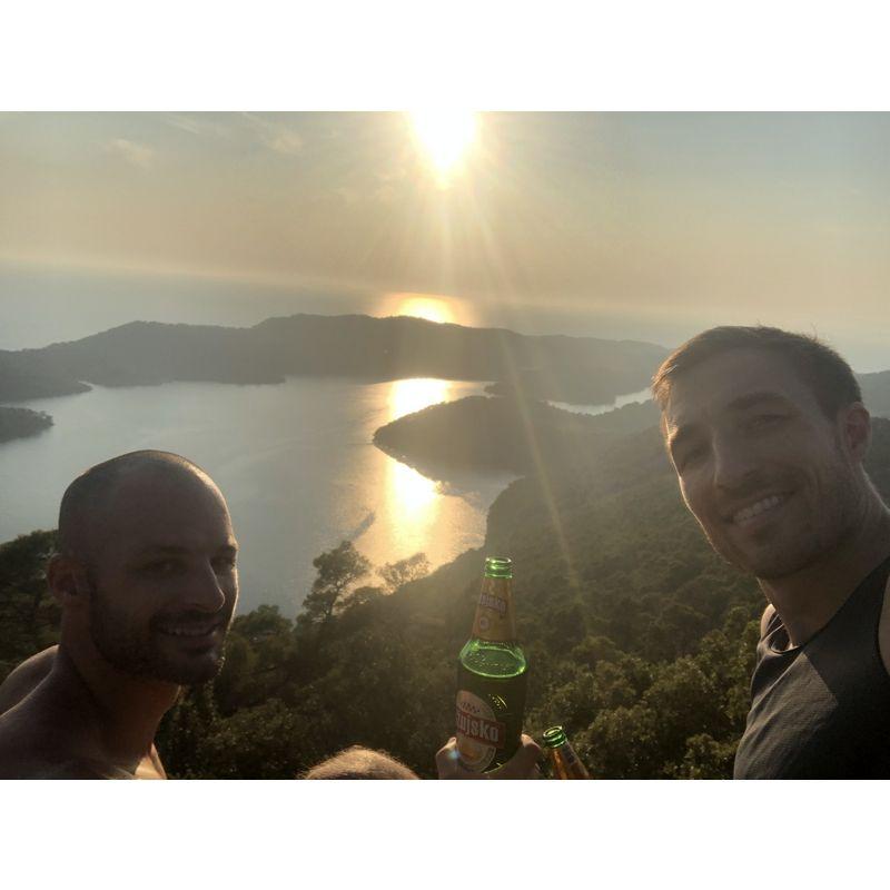 Mljet, Croatia | Anything better than a sunset hike with beers?