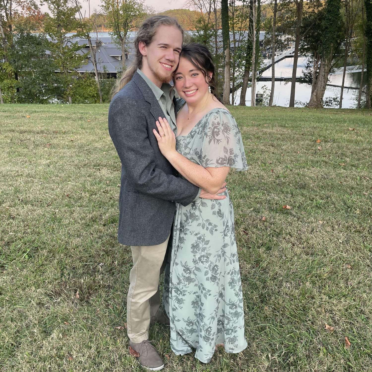 One of our best photos together, taken at Ainsley's sister's wedding! (I love you, Reagan! <3)