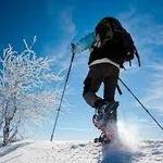 SNOW SHOEING