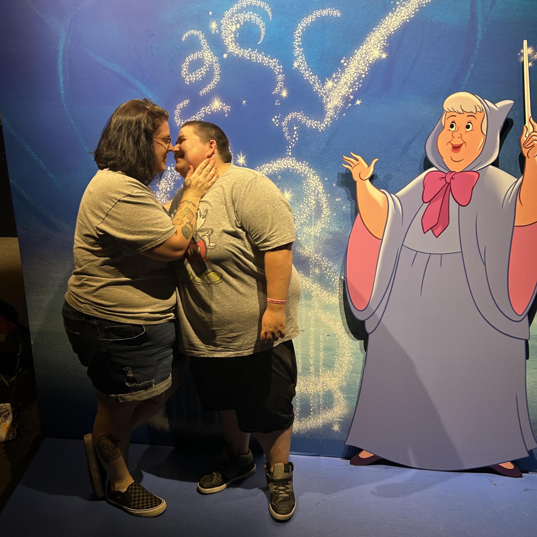 Our first Disney adventure together.