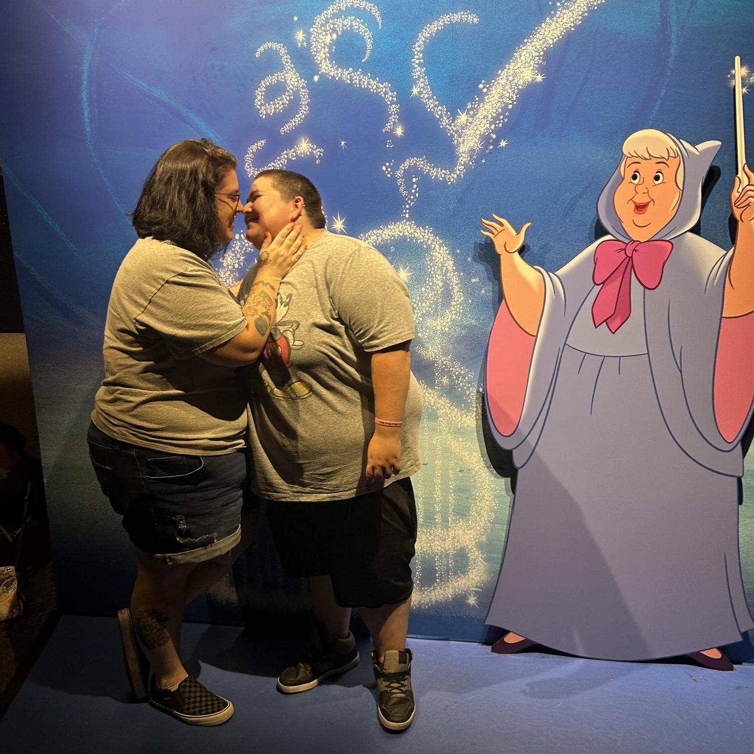 Our first Disney adventure together.