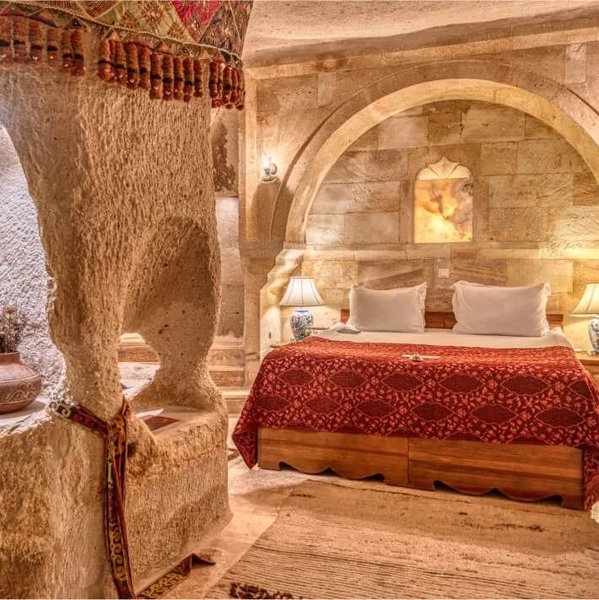 Cave Hotel Stay in Cappadocia, Turkey