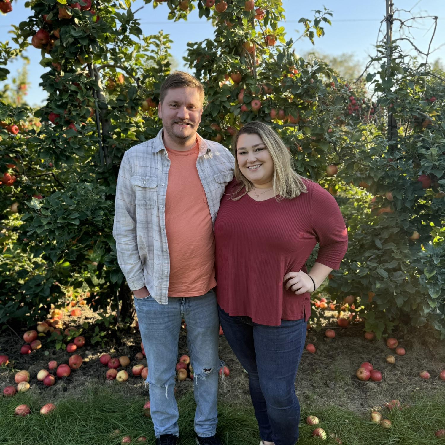 Apple picking is a family tradition!
