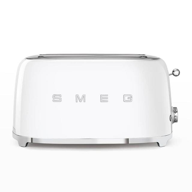 SmegRetro 4-Slice Toaster, White