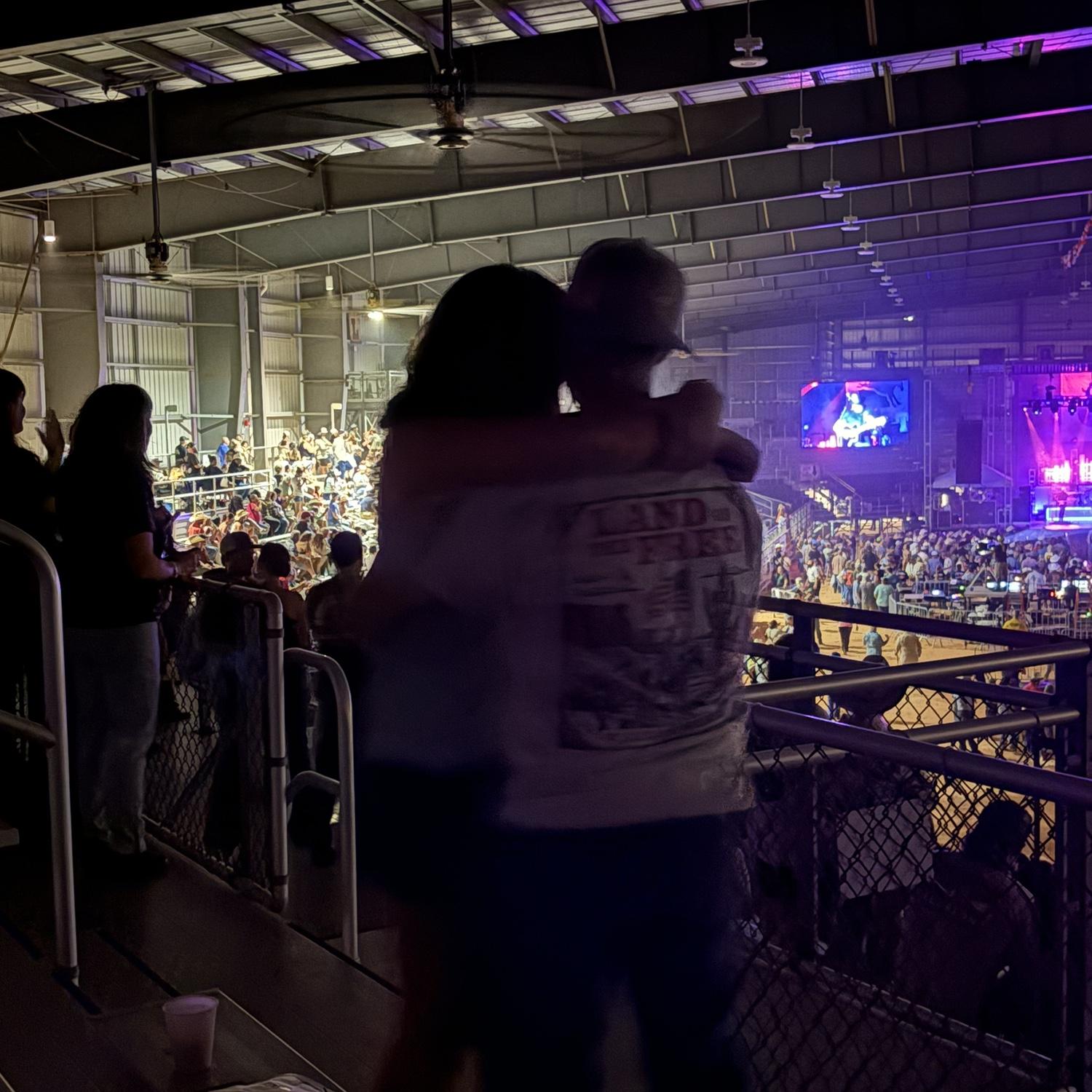 Our first concert together! This was the "soft launch"
