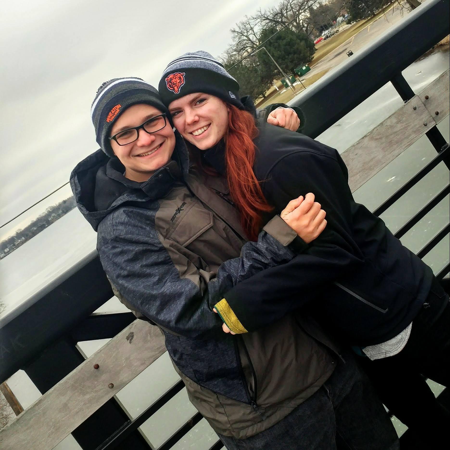 The first time Caleb visited me in Round Lake Beach (Christmas break, 2018)