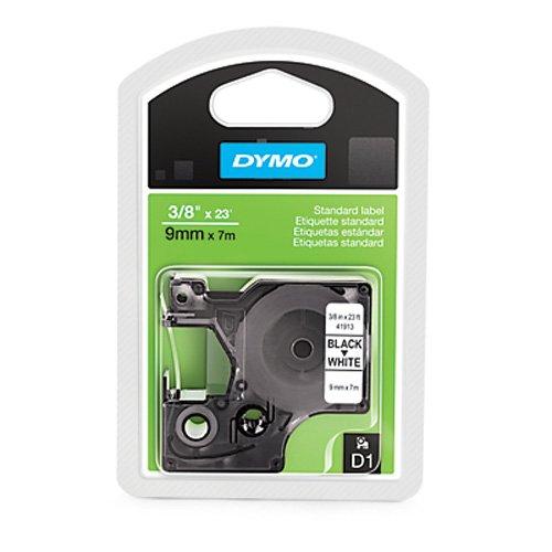 DYMO 45110 Standard D1 Labeling Tape, Black print on Clear tape