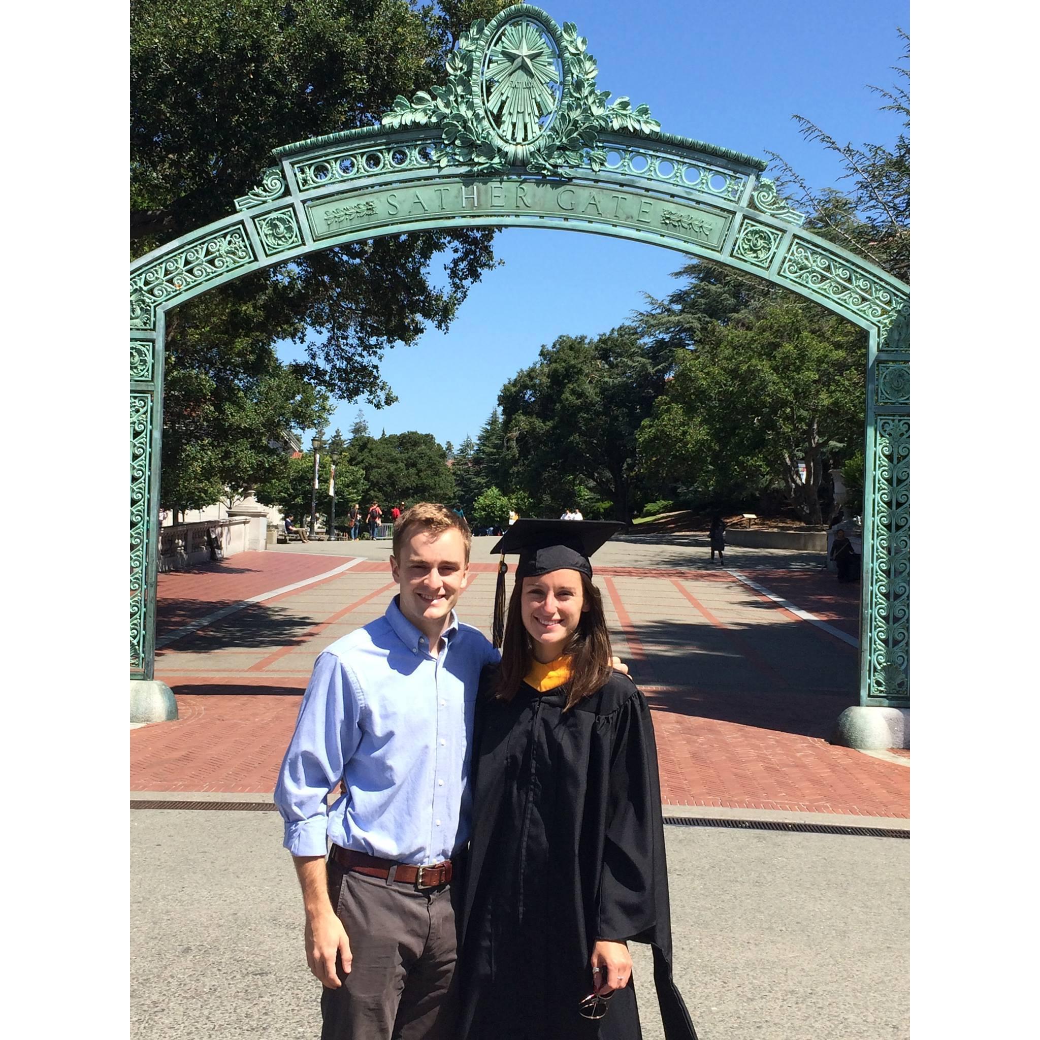 Mary Rose's Berkeley Graduation, May 2016