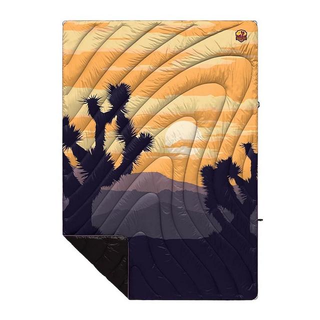 Rumpl The Original Puffy National Parks Collection | Printed Outdoor Camping Blanket for Traveling, Picnics, Beach Trips, Concerts | Joshua Tree, 1-Person