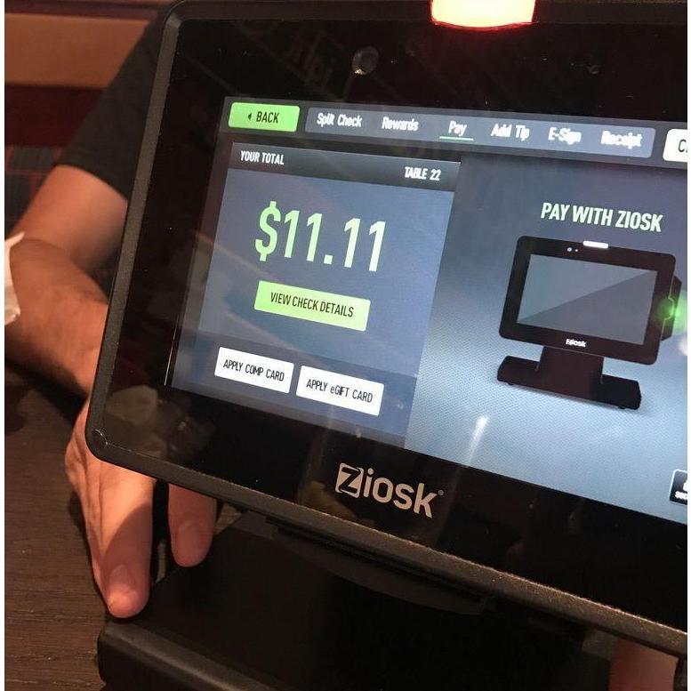 Our bill came out to $11.11! Hunter and I always joke around when it comes to 11.11! #MakeAWish.