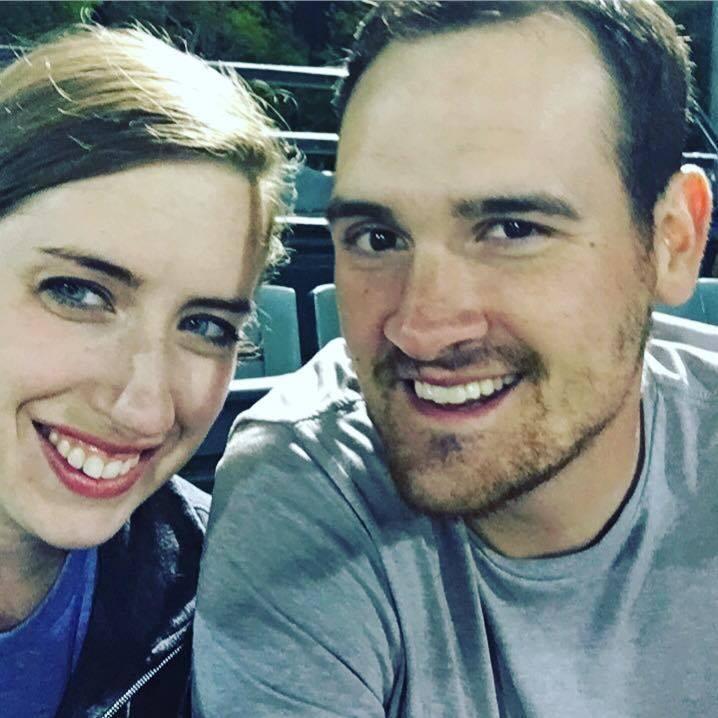 Our first ever picture together watching the Riverdogs!