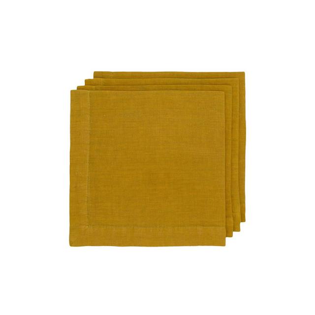 Hudson Grace Goldenrod Linen Napkin