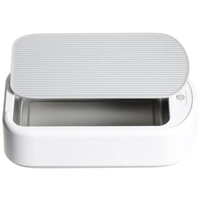 Portable Ultrasonic Jewelry Cleaner, Deep-Cleaning Machine for Eyeglasses, Watches, Dentures, Rings, Blades & More, Lightweight and Durable